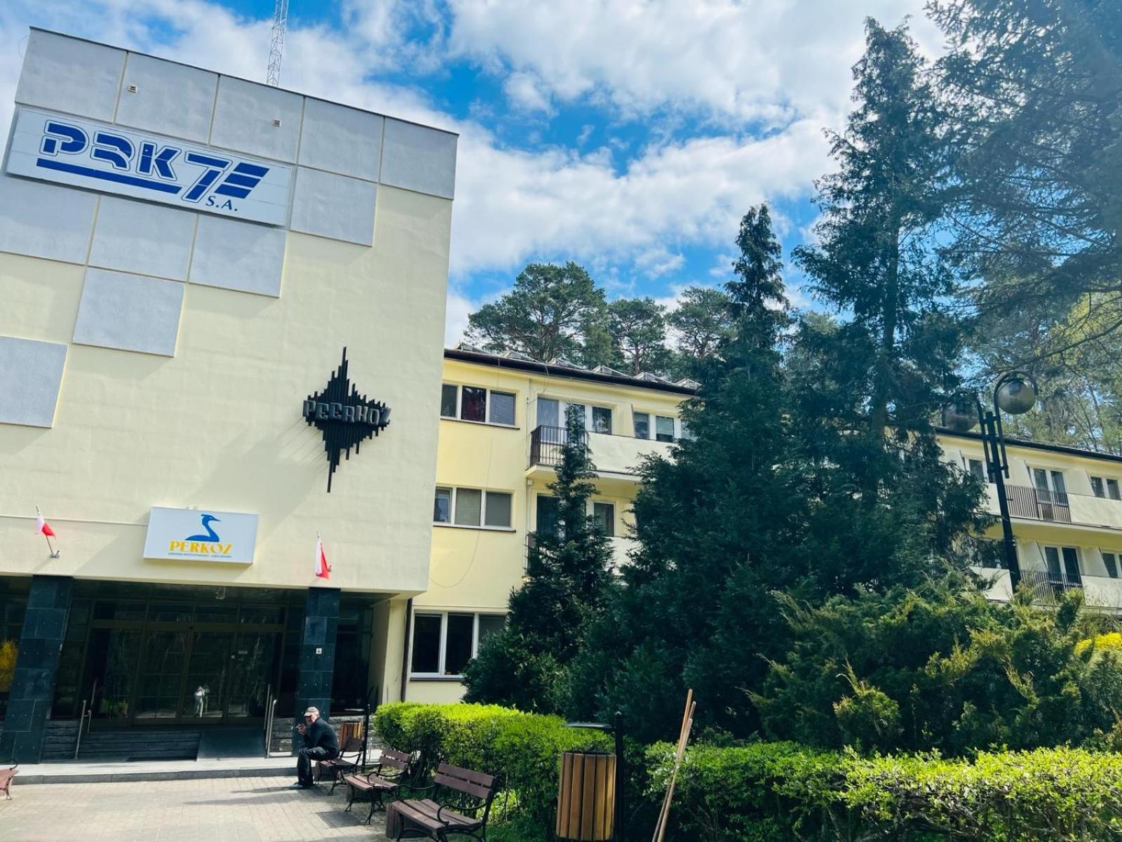 Osrodek Wypoczynkowo-Szkoleniowy Perkoz Krynica Morska Exterior foto